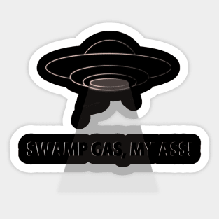 Swamp Gas Sticker